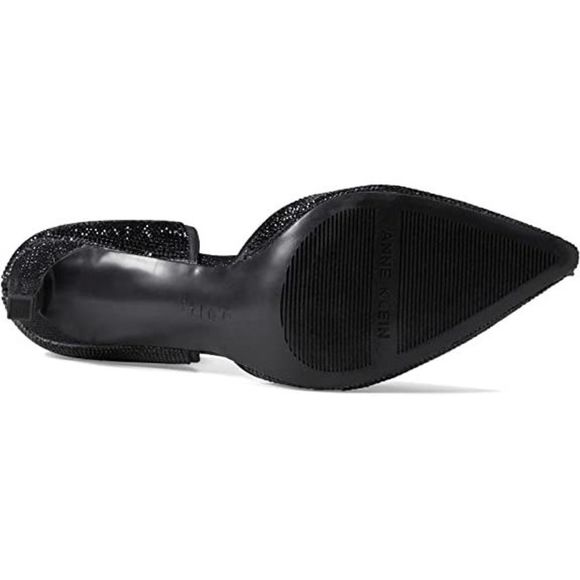 Anne Klein Riella women heeled sandals heeled pumps black 8.5 - Picture 2 of 4